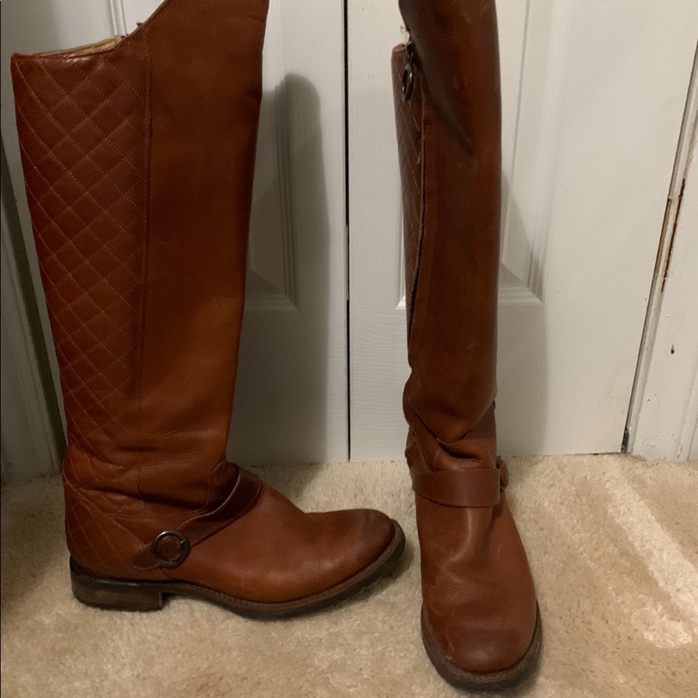 Justin knee high boots size 9  80 or best offer